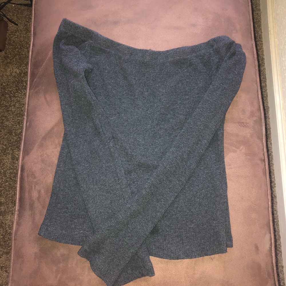 Selling together! Off the shoulder knit tops.